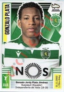 273 Gonzalo Plata – Futebol 2019-2020 Panini