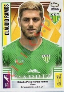 274 Cláudio Ramos – Futebol 2019-2020 Panini