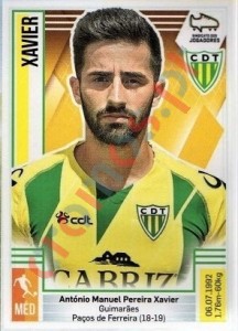287 Xavier – Futebol 2019-2020 Panini