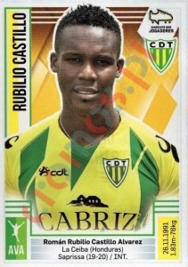 289 Rubilio Castillo – Futebol 2019-2020 Panini