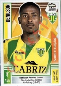 289bis Denilson – Futebol 2019-2020 Panini