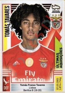 361 Tomás Tavares (Benfica) – Futebol 2019-2020 Panini