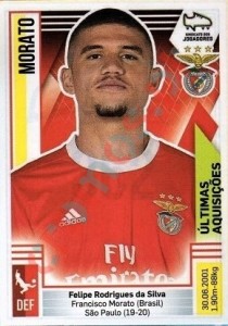 362 Morato (Benfica) – Futebol 2019-2020 Panini