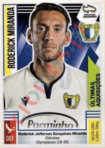 370 Roderick Miranda (Famalicão) – Futebol 2019-2020 Panini