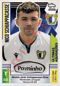 372 Nico Schiappacasse (Famalicão) – Futebol 2019-2020 Panini