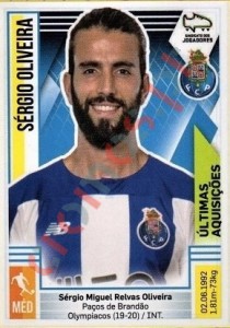 379 Sérgio Oliveira (Porto) – Futebol 2019-2020 Panini