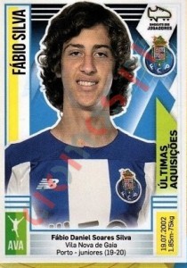 381 Fábio Silva (Porto) – Futebol 2019-2020 Panini