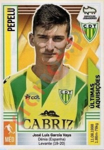 390 Pepelu (Tondela) – Futebol 2019-2020 Panini