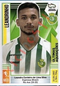 394 Leandrinho (V.Setúbal) – Futebol 2019-2020 Panini