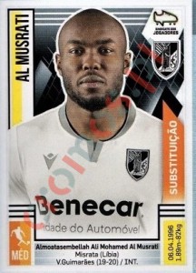 299bis Al Musrati – Futebol 2019-2020 Panini