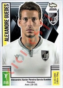 307 Alexandre Guedes – Futebol 2019-2020 Panini