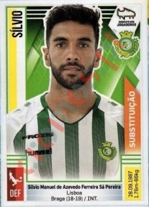 315bis Sílvio – Futebol 2019-2020 Panini