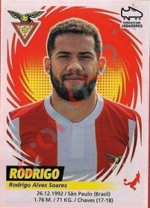 21 Rodrigo – Futebol 2018-2019 Panini