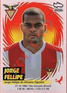 25 Jorge Fellipe – Futebol 2018-2019 Panini