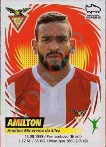 33 Amilton – Futebol 2018-2019 Panini