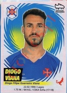 39 Diogo Viana – Futebol 2018-2019 Panini