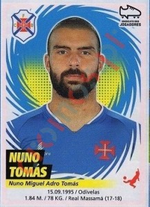 43 Nuno Tomás – Futebol 2018-2019 Panini