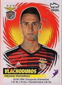 53 Odisseas Vlachodimos – Futebol 2018-2019 Panini