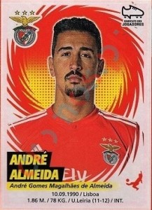 55 André Almeida – Futebol 2018-2019 Panini