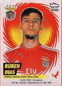 56 Rúben Dias – Futebol 2018-2019 Panini