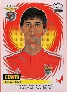 57 German Conti – Futebol 2018-2019 Panini