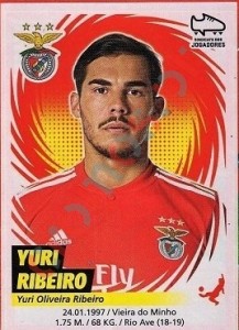 60 Yuri Ribeiro – Futebol 2018-2019 Panini