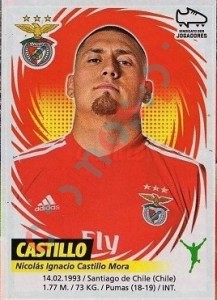 67 Nicolas Castillo – Futebol 2018-2019 Panini