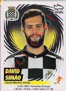 80 David Simão – Futebol 2018-2019 Panini