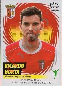 101 Ricardo Horta – Futebol 2018-2019 Panini