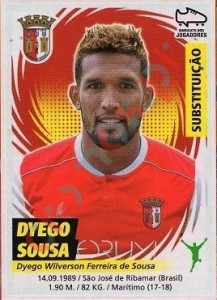 102bis Dyego Sousa – Futebol 2018-2019 Panini