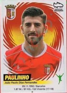 103 Paulinho – Futebol 2018-2019 Panini