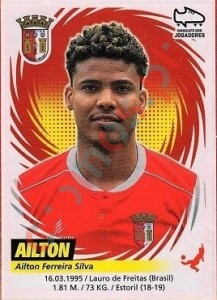93 Ailton – Futebol 2018-2019 Panini
