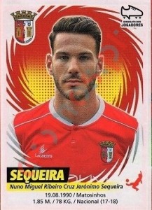 94 Sequeira – Futebol 2018-2019 Panini