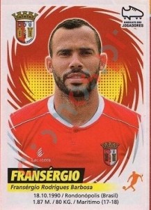 96 Fransérgio – Futebol 2018-2019 Panini
