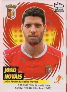97 João Novais – Futebol 2018-2019 Panini