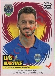 111 Luís Martins – Futebol 2018-2019 Panini