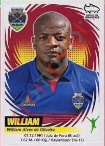 120 William – Futebol 2018-2019 Panini