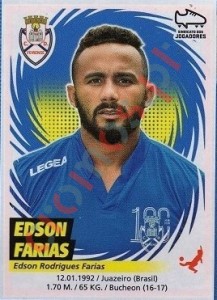123 Edson Farias – Futebol 2018-2019 Panini