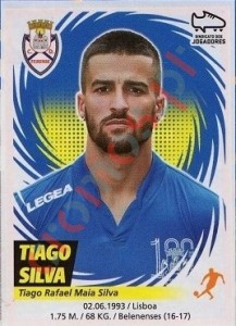132 Tiago Silva – Futebol 2018-2019 Panini