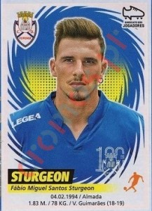 133 Sturgeon – Futebol 2018-2019 Panini