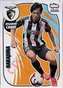 233 Shoya Nakajima – Futebol 2018-2019 Panini