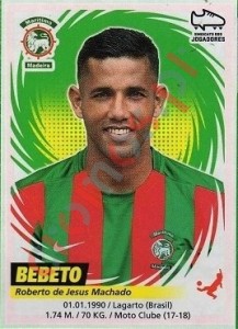 140 Bebeto – Futebol 2018-2019 Panini