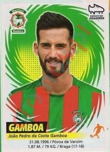 147 Gamboa – Futebol 2018-2019 Panini