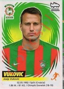 149 Vukovic – Futebol 2018-2019 Panini