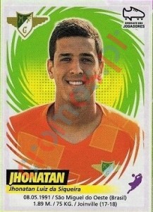 155 Jhonatan – Futebol 2018-2019 Panini