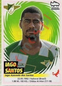 160 Iago Santos – Futebol 2018-2019 Panini