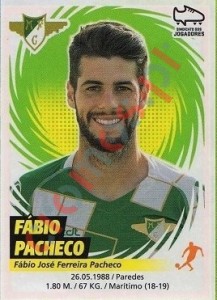 163 Fábio Pacheco – Futebol 2018-2019 Panini