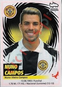 174 Nuno Campos – Futebol 2018-2019 Panini