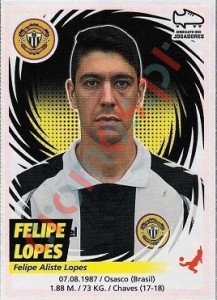 177 Felipe Lopes – Futebol 2018-2019 Panini