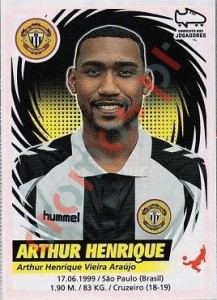 178 Arthur Henrique – Futebol 2018-2019 Panini